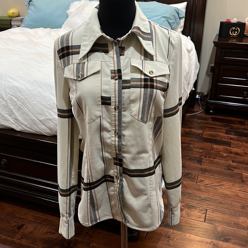 COPY - BAUM UND PFERDGARTEN
Plaid Point Collar Shirt size 36/ 6